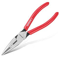 ARROW 8" High Leverage Needle Nose Pliers, Long Nose Pliers - size: 8 INCH