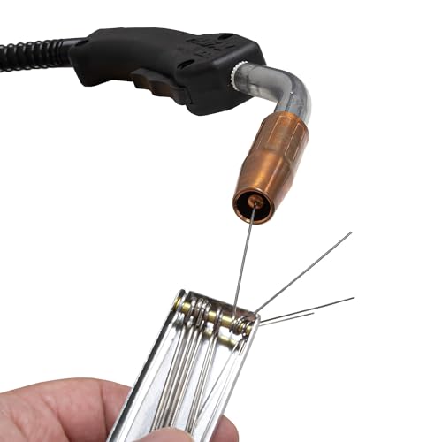 Arc-Zone Pro-Grade Welding Tip Cleaner Tool Kit (13-Wire Set) – for Precise Welding and Thorough Cleaning of Cutting Torches, Nozzles, Tips, Gas Orifices