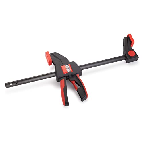 BESSEY EHK SERIES - 300 lb Clamping Force - 06 in - EHKL06 Trigger Clamp Set - 3.125 in. Throat Depth - Wood Clamps, Tools, & Equipment for Woodworking, Carpentry, Home Improvement, DIY - size: 6 in., style: 300 lb force
