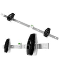 3-in-1 Picture Hanging Tool, Art Hanging System with Wall Alignment, Size Marking & Push-to-Nail Technology, Supports Up to 25 Inch Double Nailing