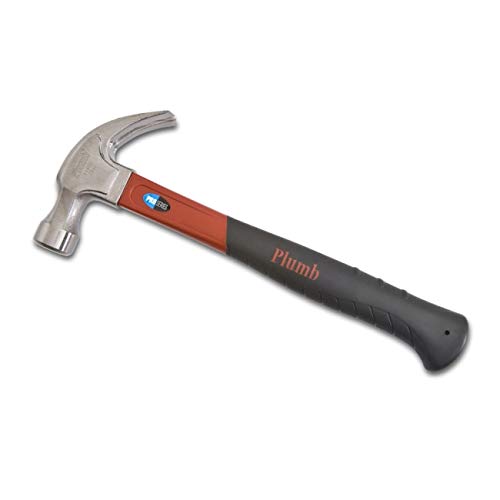 Plumb 20 oz. Pro Series Curve Claw Hammer with Fiberglass Handle - 11400N