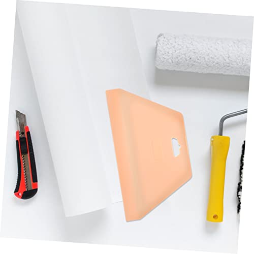 LIFKOME Wallpaper Smoothing Tool Kit 2 Pcs Plastic Scraper for Wallpaper Application Peel and Stick Wall Coverings Vinyl Films Air Bubble Removal Rounded Corners 8.85 X 4.92 X 0.11 in