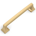 Amerdeco 10 Pack Champagne Bronze Cabinet Pulls 5Inch(128mm) Hole Center Cabinet Hardware Kitchen Cabinet Handles for Bathroom Drawer Pulls Dresser Pulls ZH0010 - color: Champagne Bronze, size: 5"/128MM Hole Center