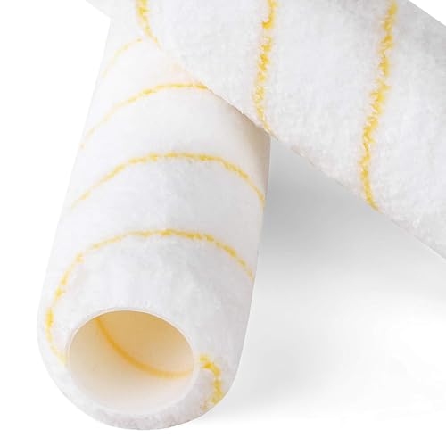 5 PCS Paint Roller Covers 9 Inch 1/2" Nap Microfiber - size: 5 PCS, 9"