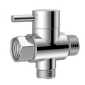 Brass Shower Arm Diverter Valve Polished G1/2 (Chrome) - color: Polished Chrome