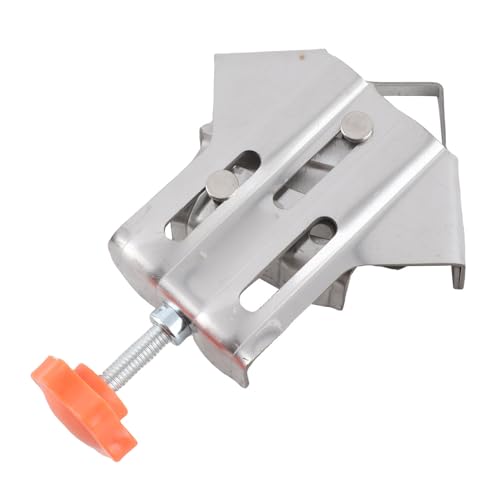 Corner Clamp Set 4 Pack, 90 Degree Right Angle Clamping for Woodworking, DIY Stainless Steel 1.6mm Adjustable Swing Jaw