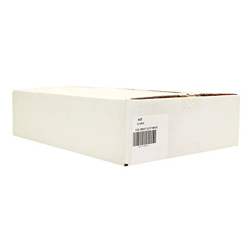 Red Devil 0422 Pre-Mixed Tile Grout - Professional Quality, Excellent Adhesion, Ideal for Wall & Floor Use - 1/2 Pint, White, Pack of 12, Made in USA - color: White, size: 1/2 Pint, style: 12 - Pack