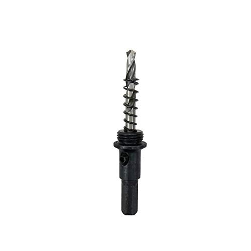 Hole Saw 3-inch Dia for Wood, Plastic, Drywall, Thin Metal - color: black, size: 3"