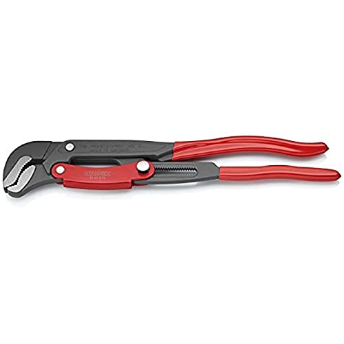 KNIPEX Tools 83 61 015, Rapid Adjust Swedish Pipe Wrench,17-Inch,8361015 - size: 17-Inch