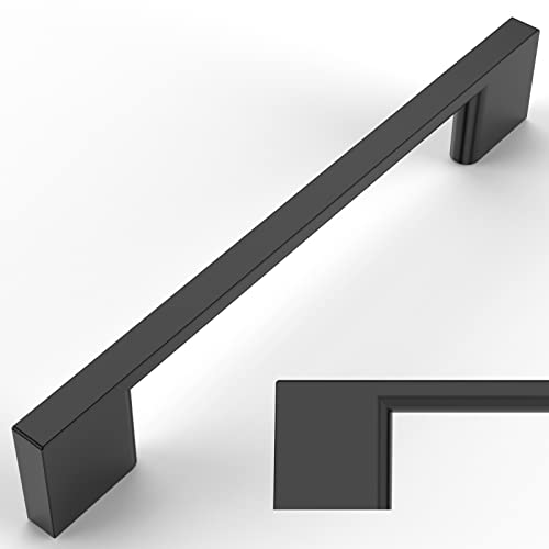 Amerdeco 30 Pack Matte Black Cabinet Pulls 5 Inch(128MM) Hole Centers Kitchen Cabinet Handles Cabinet Hardware Kitchen Handles for Cabinets Cupboard Handles Drawer Pulls ZH0060… - color: Matte Black, size: 5"/128mm Hole Center, style: 30 Pack