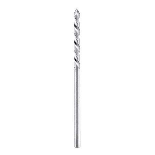 Amana Tool - 463002 Solid Carbide Drill Bit L/H 2mm Dia x 49mm Long x 2mm Shank - size: 2mm Dia x 49mm Long x 2mm Shank