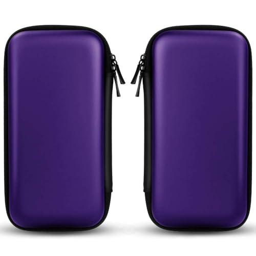 iMangoo Travel Essential Electronics Organizer Charger Case Carrying Pouch - color: Purple, size: Small