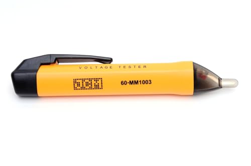 JCM Non-Contact Voltage Tester Pen, AC 50-1000V, LED Alarm, CAT II, IP54
