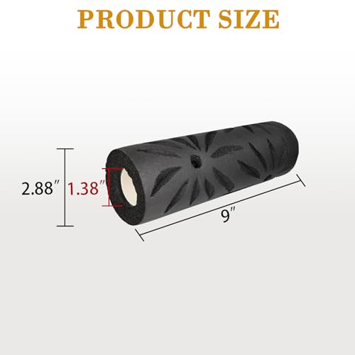 Poinsettia Style Pattern Drywall Texture Roller, 9-inch