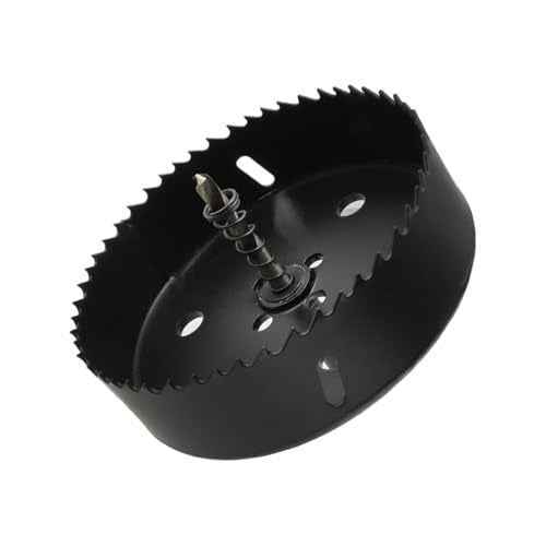 4-13/16"/122mm Hole Saw Bi-Metal Hole Saw for Hard Wood,Plywood and Drywall - color: black, size: 4-13/16" (122mm)