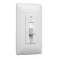 TayMac 1-Gang Mid-Size Toggle Switch Wall Plate, Paintable, White - size: 1 Gang, style: Toggle Cover-Up