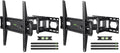 USX MOUNT TV Wall Mount for 32-74 inch Flat Screen/LED/4K up to 110lbs, Full Motion TV Mount Bracket with Swivel & Tilt Articulating Dual Arms, Max VESA 400x400mm, Fits 12/16" Wood Studs (Pack of 2) - size: 32-74inch (Pack of 2)