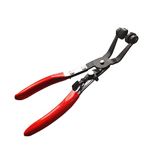 45° Hose Clamp Pliers Automobile Water Pipe Pliers Angled Swivel Jaw Locking Car Pipe Hose Clamp Pliers Fuel Coolant Clip - style: 45° Pliers