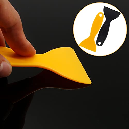 12pcs Plastic Spatula Scraper, Putty Scraper, Air Bubble Remover