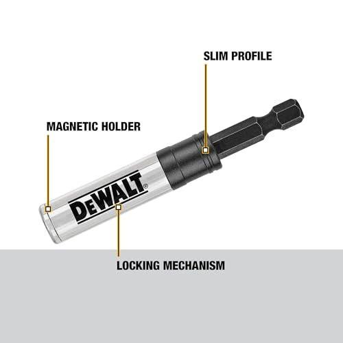 DEWALT Bit Holder, 3-in-1, Impact Ready (DWA3HLDFT) - size: 1 Count (Pack of 1)