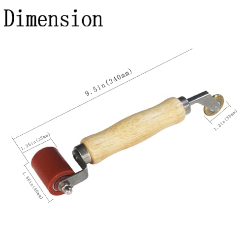 Luo ke Heavy Duty Sound Deadening Silicone Rubber Seam Roller