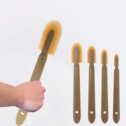 8Pcs Caulking Tool Kit, 4‑size non‑scratch silicone tools