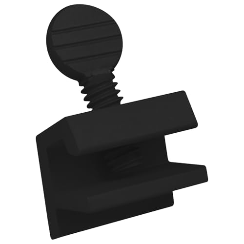 "Nuk3y Sliding Window Security Locks (Black, 8 Pack)" - color: Black, size: 8 Pack