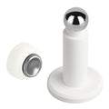 Adjustable Height Magnetic Door Stop, White,1Pack - color: White
