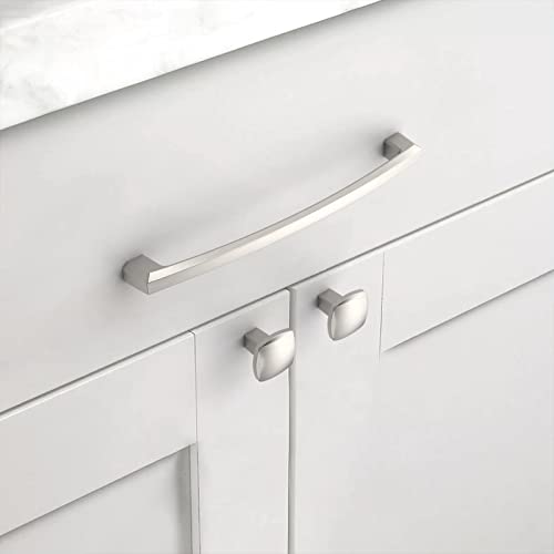 Asidrama 10 Pack 9 inch Brushed Satin Nickel Kitchen Cabinet Handles - color: Brushed Satin Nickel, size: 9" Hole Center(228mm)