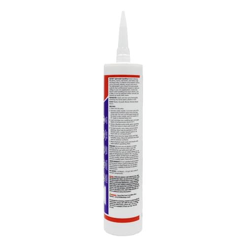 Red Devil 0550 Onetime Lightweight Spackling, 10.1 oz. Cartridge, White, 12 Pack - size: Pack of 12, style: 10.1 oz
