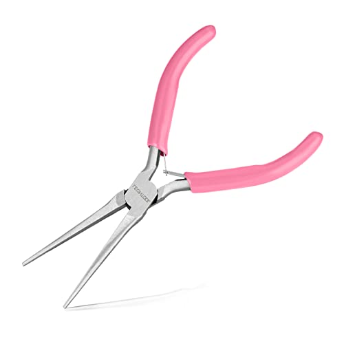 6-Inch Small Needle Nose Pliers for Jewelry Making, Smooth Jaws - style: Needle Nose Pliers