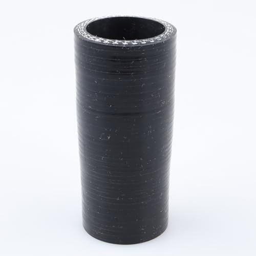 AC PERFORMANCE ID 1-1/8" to 1" Straight Silicone Hose Reducer Black - color: Black, size: ID 1-1/8" to 1" (28mm to 25mm)