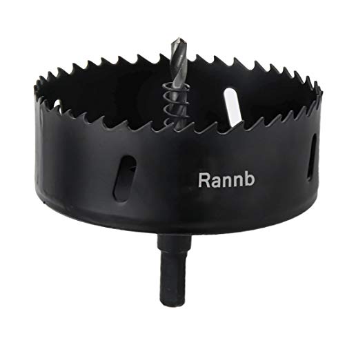BI -Metal Hole Saw 100mm/3-15/16" Dia Cutting Dia Hole Drilling Cutter - color: black, size: 3-15/16"
