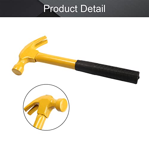 Utoolmart 8.8 Ounce Curved Rip Claw with Tubular Steel Handle - size: 32.5cm