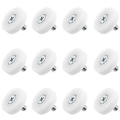 Litoexpe 12 Pieces 3/4" Drawer Slide Roller Wheel - size: 3/4 Inch