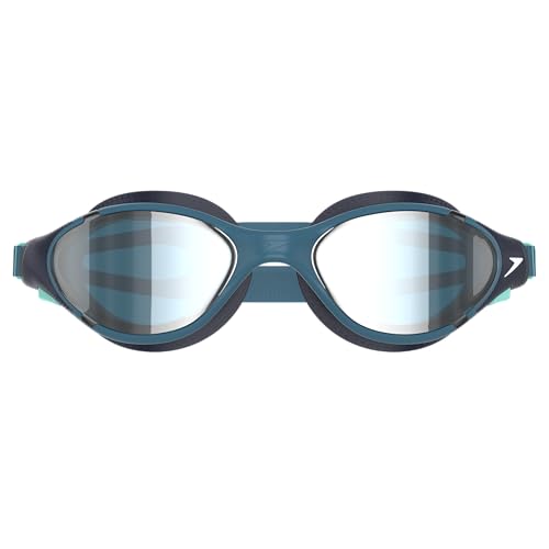 Speedo Unisex-Adult Swim Goggle Biofuse 2.0 - color: Border Blue/Cobalt/Silver Mirrored