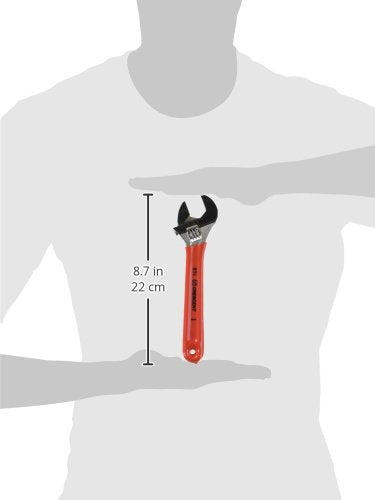 Crescent 8" Adjustable Cushion Grip Wrench | AC28CVS - size: 8 inch