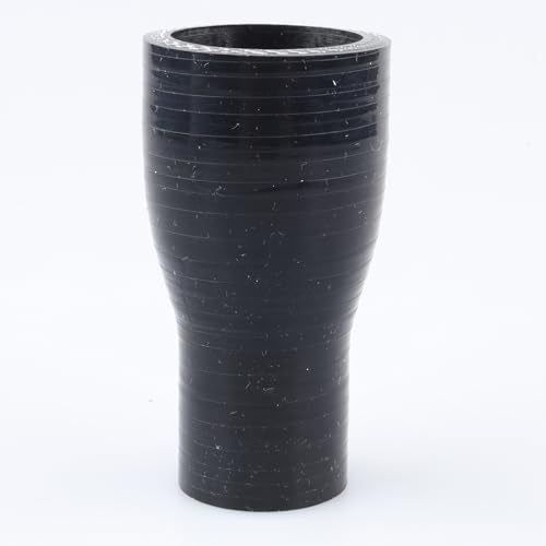 AC PERFORMANCE ID 1.25" to 3/4" Straight Silicone Hose Reducer Black - color: Black, size: ID 1.25" to 3/4" (32mm to 19mm)