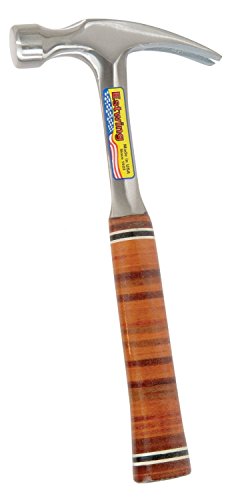 ESTWING Rip Hammer, 16oz Smooth Face, Leather Grip, E16S - size: 16 oz (Ounces)