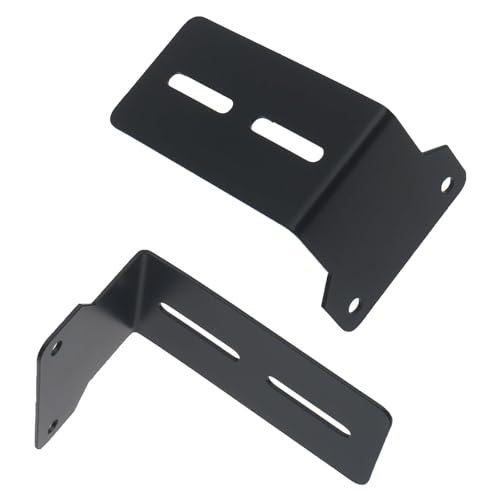 Sound Bar Mounts Under TV Wall Mount Brackets with Hardware Kit for Universal Sound bar Speaker Shelf Mounting Holder Compatible Most Soundbars Screws Included