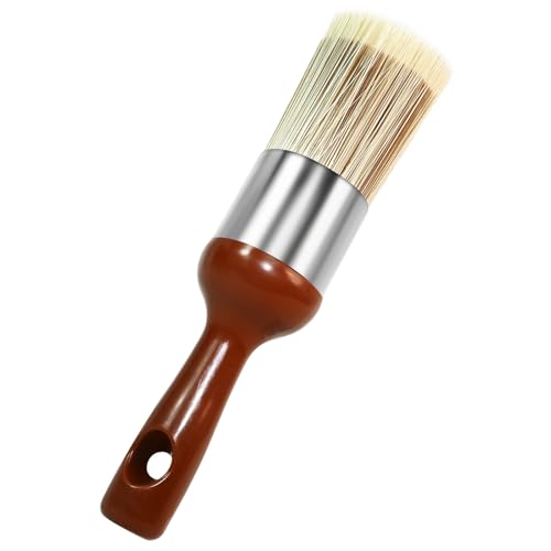 Horse Hair Brush for Leather and Furniture Salve（Long Handle） - size: Large