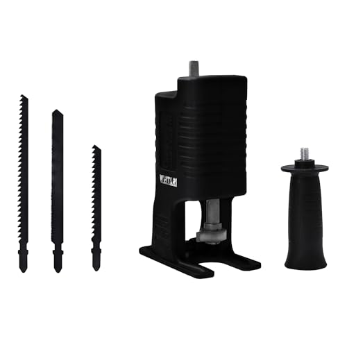 Electric Drill to Reciprocating Saw Adapter Chainsaw Conversion Head Saw Blades Handle Kit,Power Hand Saw Drill Attachment, Jig Saw Attachment,Drill Saw Attachment