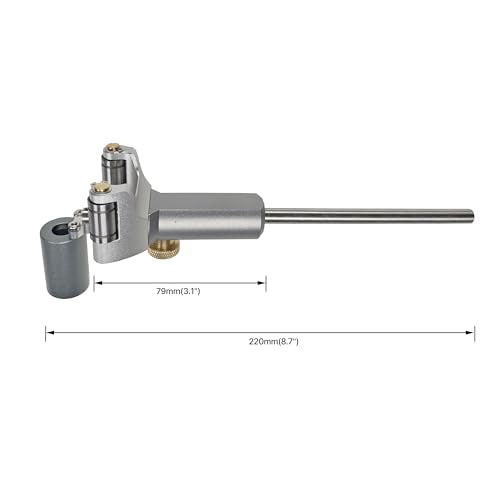 HFS(R Wood Scribe Tool Dual-purpose Lines and Arcs Wheel Marking Gauge Woodworking Tool Metric 120mm