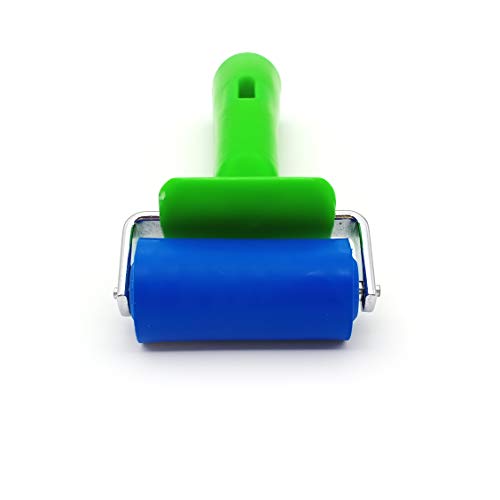 LifeGrip Rubber Brayer Roller - 2 inch/5 cm Wide for Anti Slip Installation - size: 2 inch/5 cm