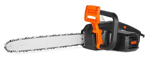 WEN Electric Chainsaw, 15-Amp, 18-Inch (4118) - size: 15A, 18 inch