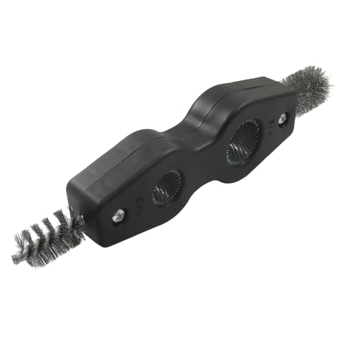 4 in 1 Copper Tubing Brush, 1/2 in and 3/4 in, Black - color: Black
