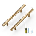 Ravinte Champagne Bronze Cabinet Handles 4 Inch Hole Center 30 Pack - color: Champagne Bronze, size: 4 Inch Hole Center