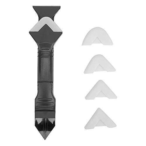 Glass Scraper, Sealant Trowel Angle Grout Caulking Remover Set Hand Caulk Finishing Tools
