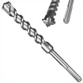 5/8" x 13" (340mm) SDS Max Concrete Drill Bit, 4-Cutter Cross-Head Heavy-Duty Masonry Bit with Extended Length Design for Deep Drilling, Upgraded Tempered for Stone & Brick - size: 5/8" x 13" (340mm)