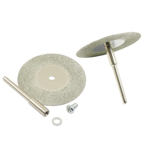 Bivethoi 12 Pack 40mm Mini Diamond Coated Cutting Off Wheels Discs - style: 40mm(12 Pack)